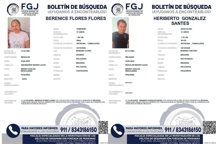 imagen recuadro Personas desaparecidas en Tamaulipas | Foto: Ramón Sánchez