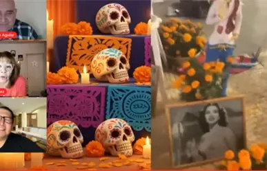 María Victoria: reconocido presentador coloca fotografía de la actriz en su altar de muertos