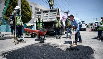 Javier Díaz impulsa mejoras en infraestructura urbana del Centro Histórico en Saltillo