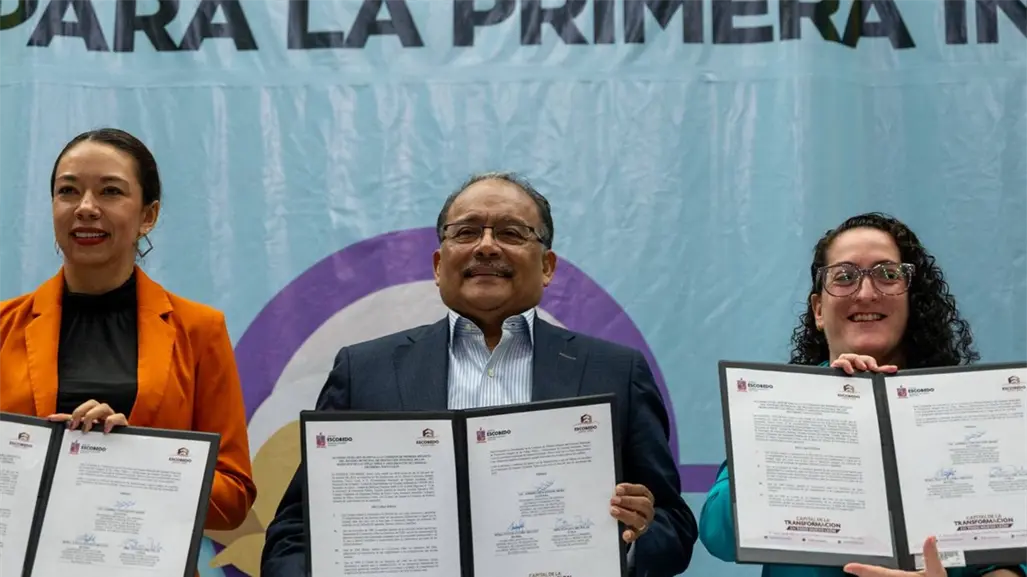 Andrés Mijes instala la Comisión para la Primera Infancia en Escobedo