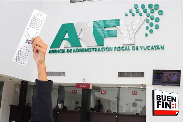 Yucatán anuncia descuentos de hasta el 100% en multas y recargos durante el Buen Fin 2025 Yucatán anuncia descuentos de hasta el 100% en multas y recargos durante el Buen Fin 2025