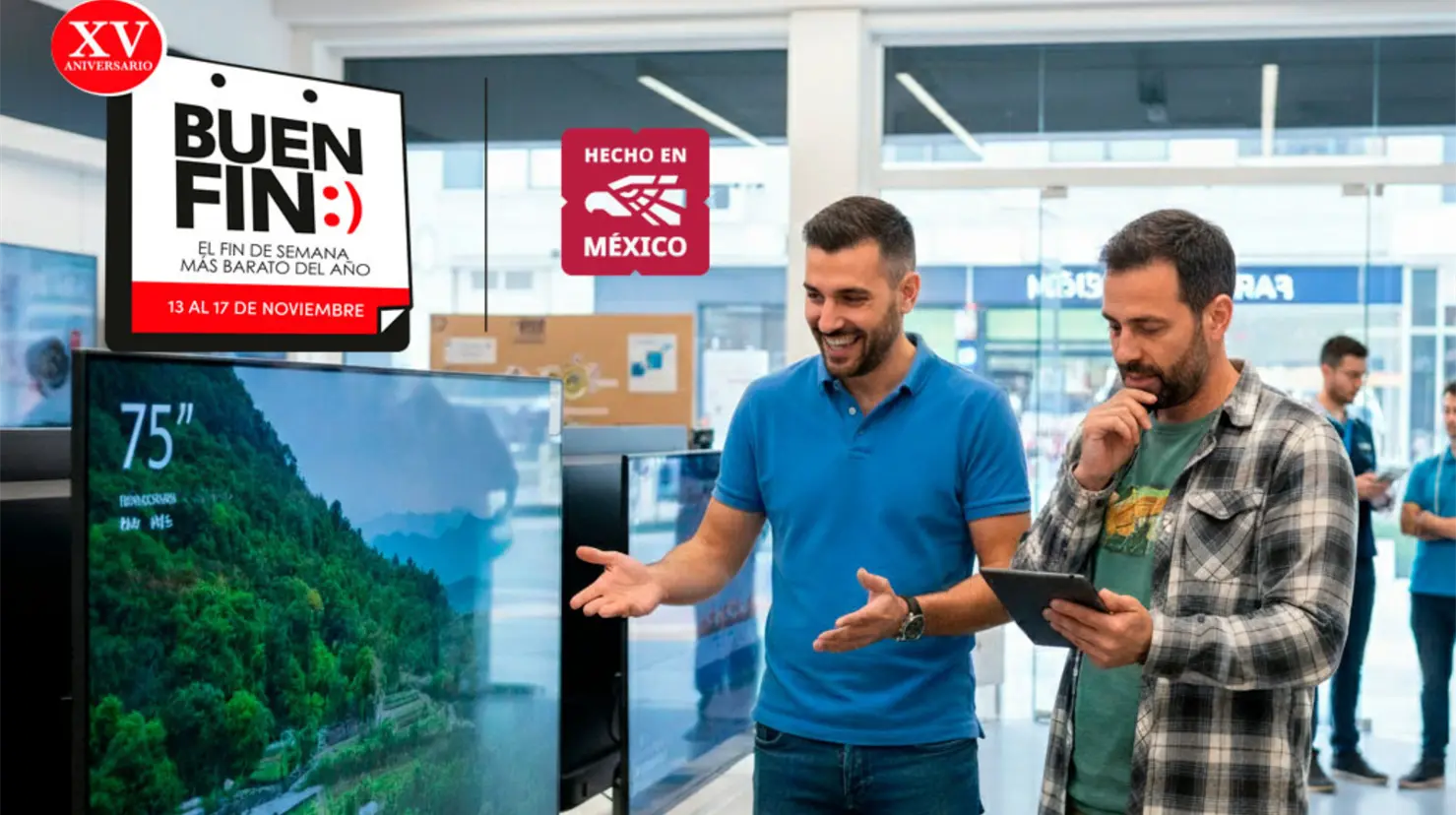 Esta edición del Buen Fin será la más larga en la historia de este programa. Foto: EFB El Buen Fin.