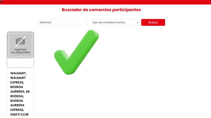 imagen recuadro Verificador de tiendas y comercios del Buen Fin