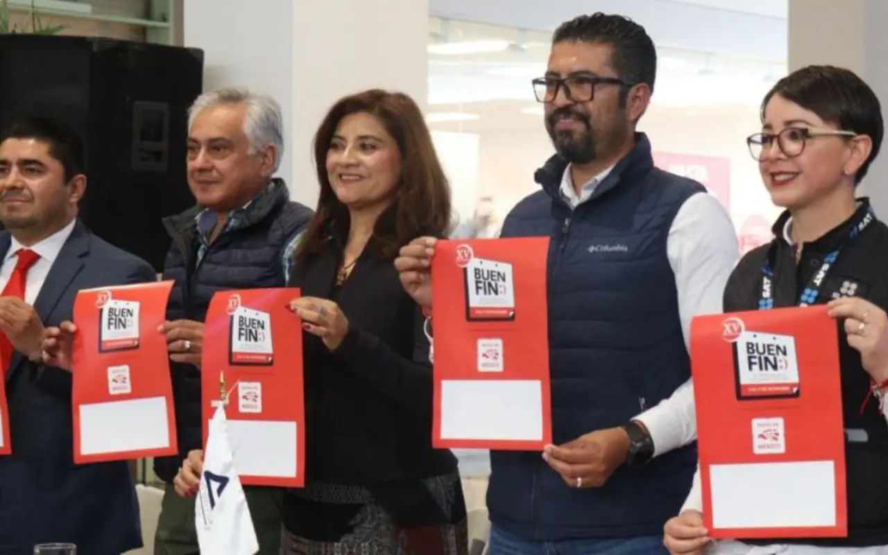 Cámara Nacional de Comercio (CANACO) anuncia oficialmente las fechas de El Buen Fin 2025. Foto: X/ @enfasisnoticias (Canva)