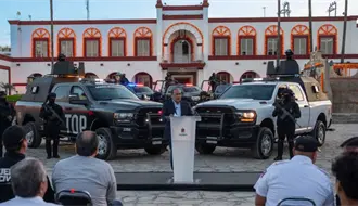 Andrés Mijes destaca la importancia de la División Blindada en Escobedo