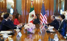 Claudia Sheinbaum recibe a Brooke Rollins, secretaria de Agricultura de EU, en Palacio Nacional Claudia Sheinbaum recibe a Brooke Rollins, secretaria de Agricultura de EU, en Palacio Nacional