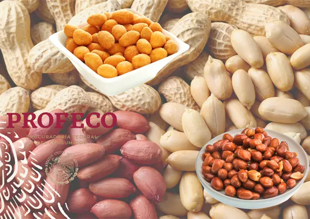 Estos cacahuates pueden dañar tu salud, según Profeco