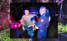 Rescate exitoso de una persona de 70 años de edad en la localidad de Kikil, Yucatán, tras horas extraviado