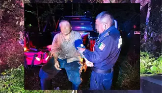 Rescate exitoso de una persona de 70 años de edad en la localidad de Kikil, Yucatán, tras horas extraviado