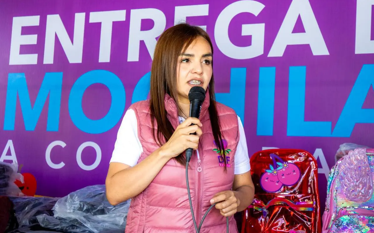 Grecia Quiroz. Foto: Facebook (DIF Municipal Uruapan)