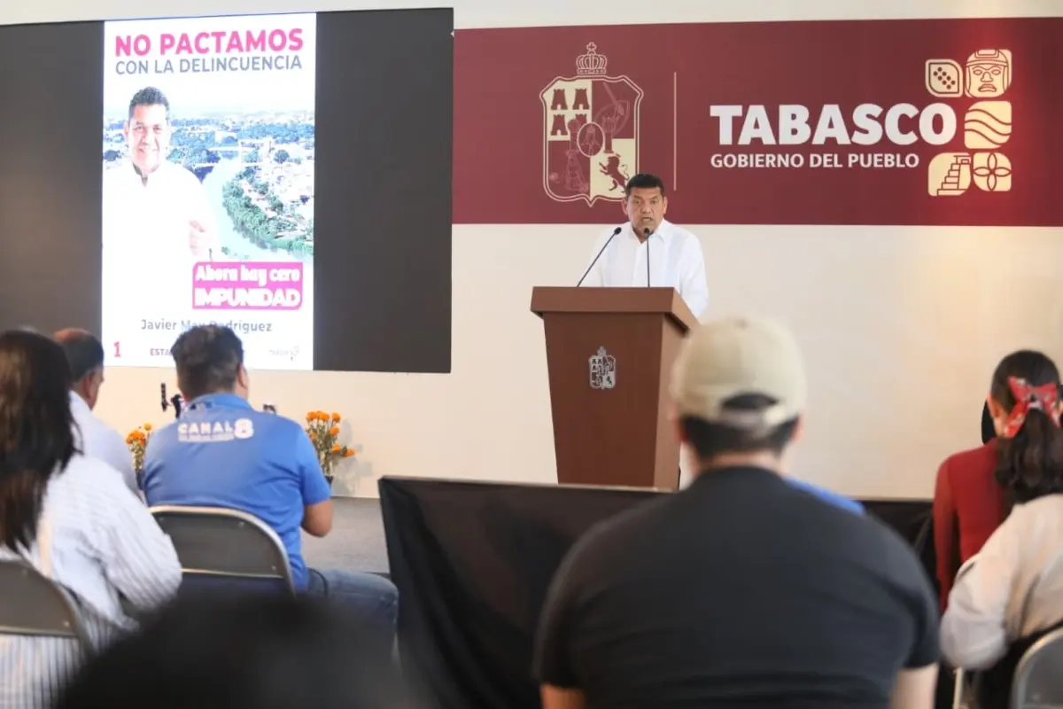 Javier May en conferencia de prensa Foto: Armando de la Rosa