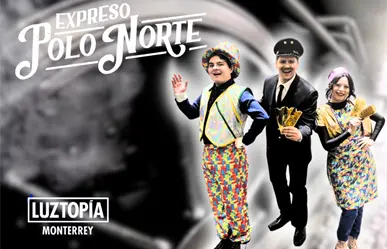 Luztopía 2025 en Parque Fundidora: vive la magia del "Expreso Polo Norte"
