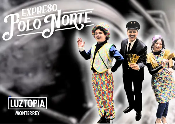 Luztopía 2025 en Parque Fundidora: vive la magia del "Expreso Polo Norte"