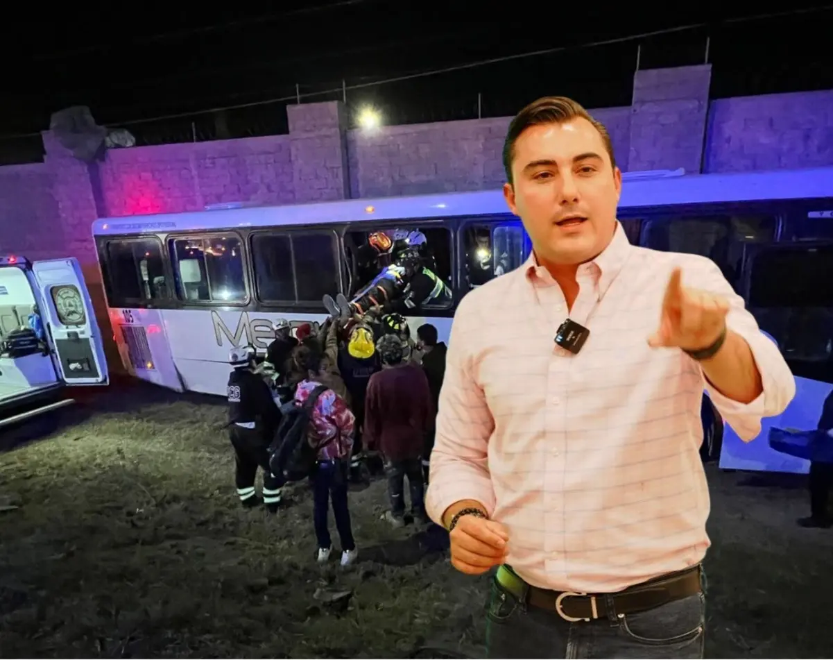 Guerra Cavazos enfatizó que no permitirá que unidades sin seguro o conductores no capacitados pongan en riesgo la integridad de los trabajadores. Foto: Protección Civil de Nuevo León/Canva.