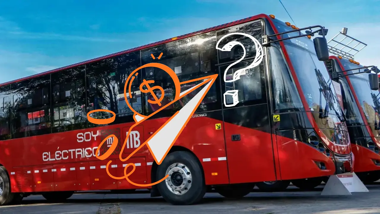 Metrobús | Foto: @metrobusdela_cdmx vía Instagram | Canva