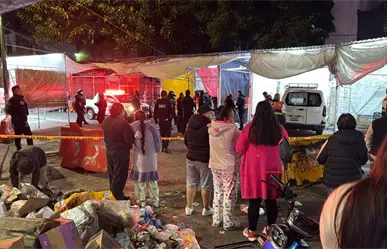 Muere hombre tras balacera en Tepito; otra persona resultó herida y fue trasladada al hospital