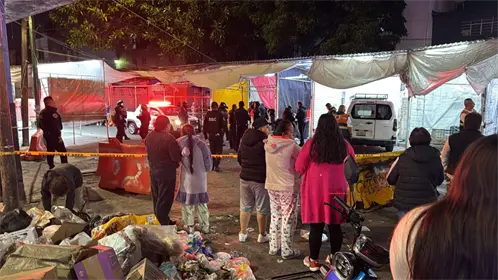 Muere hombre tras balacera en Tepito; otra persona resultó herida y fue trasladada al hospital