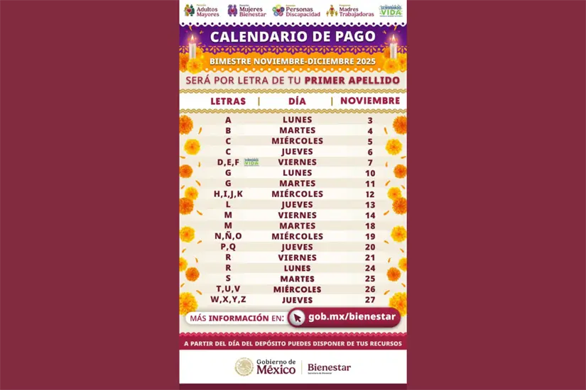 imagen recuadro Calendario Noviembre-Diciembre 2025 | Foto: Ramón Sánchez