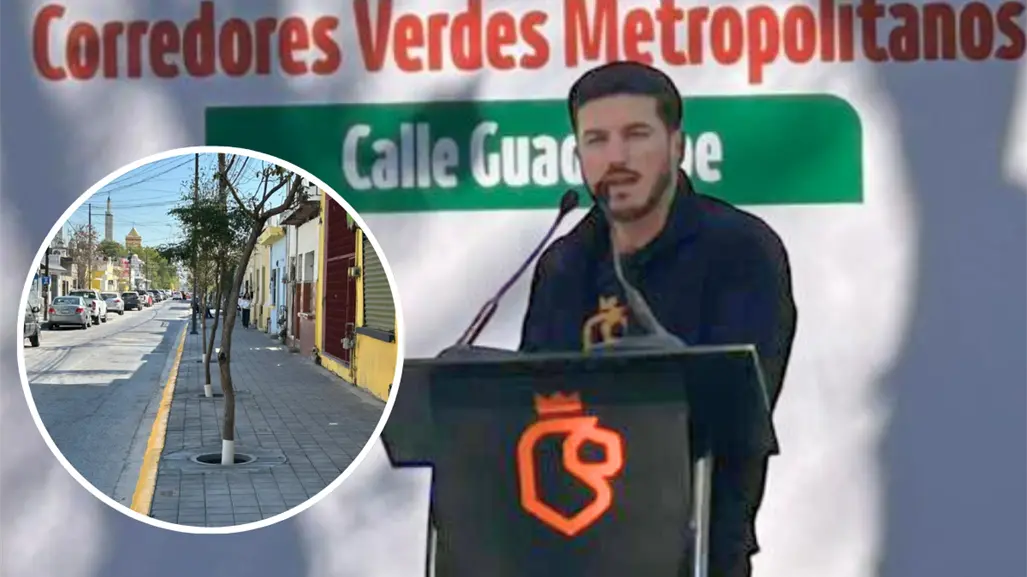 Samuel García entrega el Corredor Verde Guadalupe: destaca obras clave rumbo al Mundial 2026