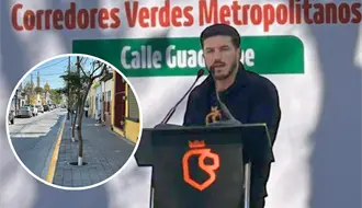 Samuel García entrega el Corredor Verde Guadalupe: destaca obras clave rumbo al Mundial 2026