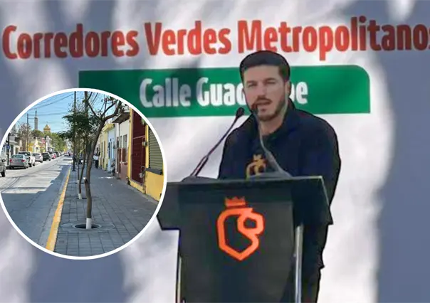 Samuel García entrega el Corredor Verde Guadalupe: destaca obras clave rumbo al Mundial 2026