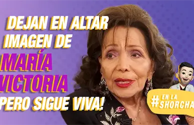 ¿María Victoria murió? Exhiben error: está viva, pero la incluyeron en una ofrenda de Día de Muertos