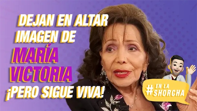 ¿María Victoria murió? Exhiben error: está viva, pero la incluyeron en una ofrenda de Día de Muertos ¿María Victoria murió? Exhiben error: está viva, pero la incluyeron en una ofrenda de Día de Muertos