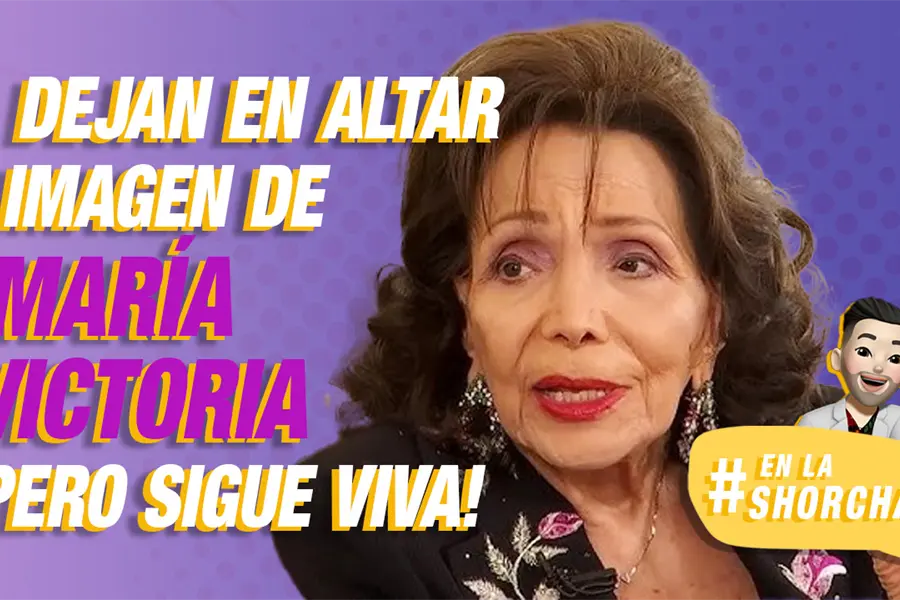 ¿María Victoria murió? Exhiben error: está viva, pero la incluyeron en una ofrenda de Día de Muertos