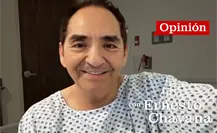 Ernesto Chavana revela su estado de salud tras cirugía Ernesto Chavana revela su estado de salud tras cirugía