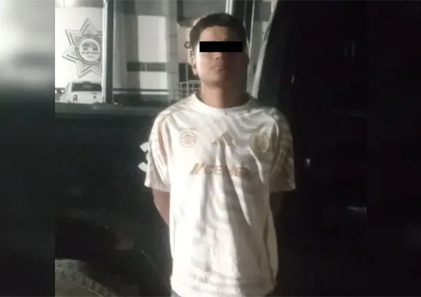 Detienen a joven por robo a persona con violencia en Monterrey