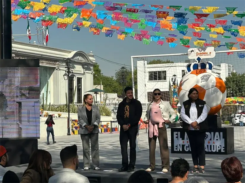 imagen recuadro Guadalupe se prepara para el Mundial 2026 y el gobernador Samuel García resalta las obras que respaldan esta aspiración. Foto: Diego Ovalle