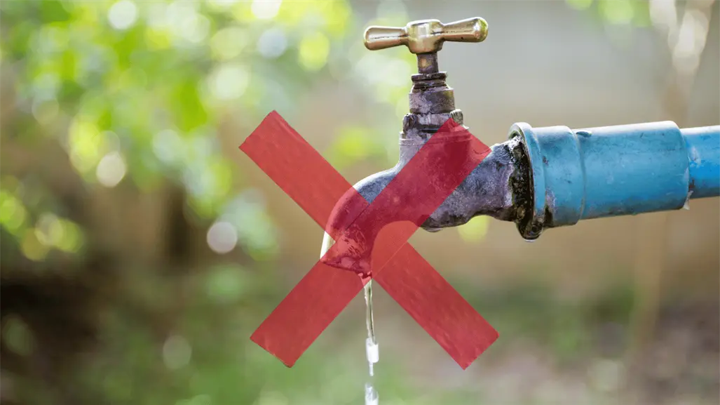 A&D trabaja en tubería rota ¿a qué hora regresa el servicio en esta colonia de Monterrey?