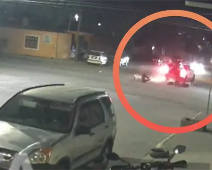 VIDEO | Guardia Nacional provoca accidente en Durango al no detenerse en un alto