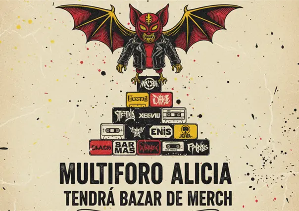 ¿Dónde comprar mercancía de conciertos en CDMX? Multiforo Alicia tendrá bazar de merch con artículos únicos