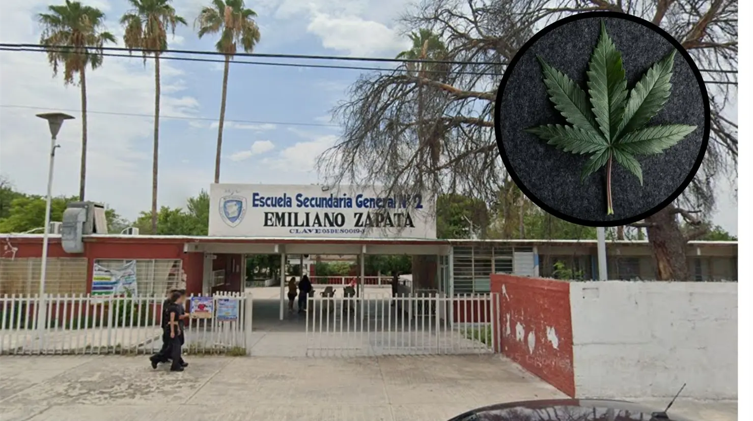 Los hechos ocurrieron en la escuela Secundaria General Emiliano Zapata en Monclova. (Fotografía: Google Maps | Canva)