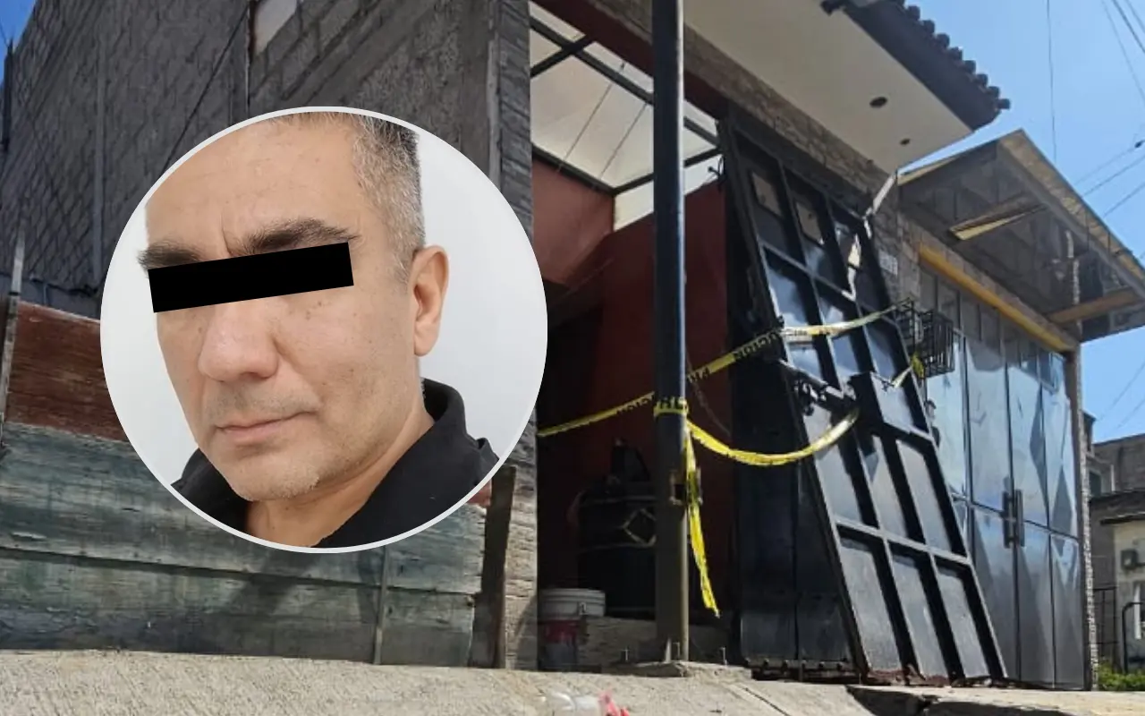 Autoridades aseguran el domicilio de Roberto Carlos “N”.  Foto: Redes Sociales (Canva)