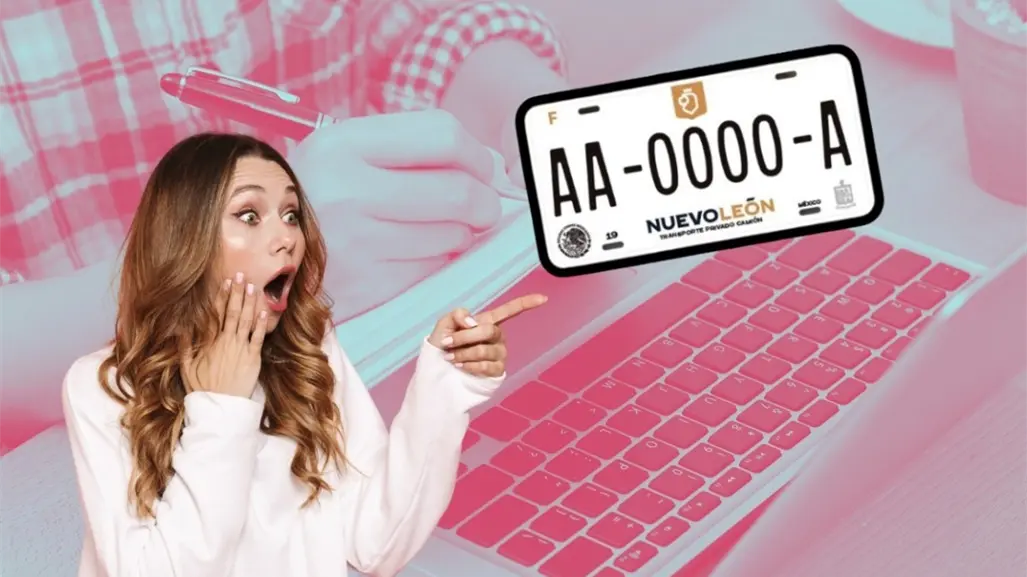 Así puedes agendar cita en línea para el cambio de placas foráneas en Nuevo León