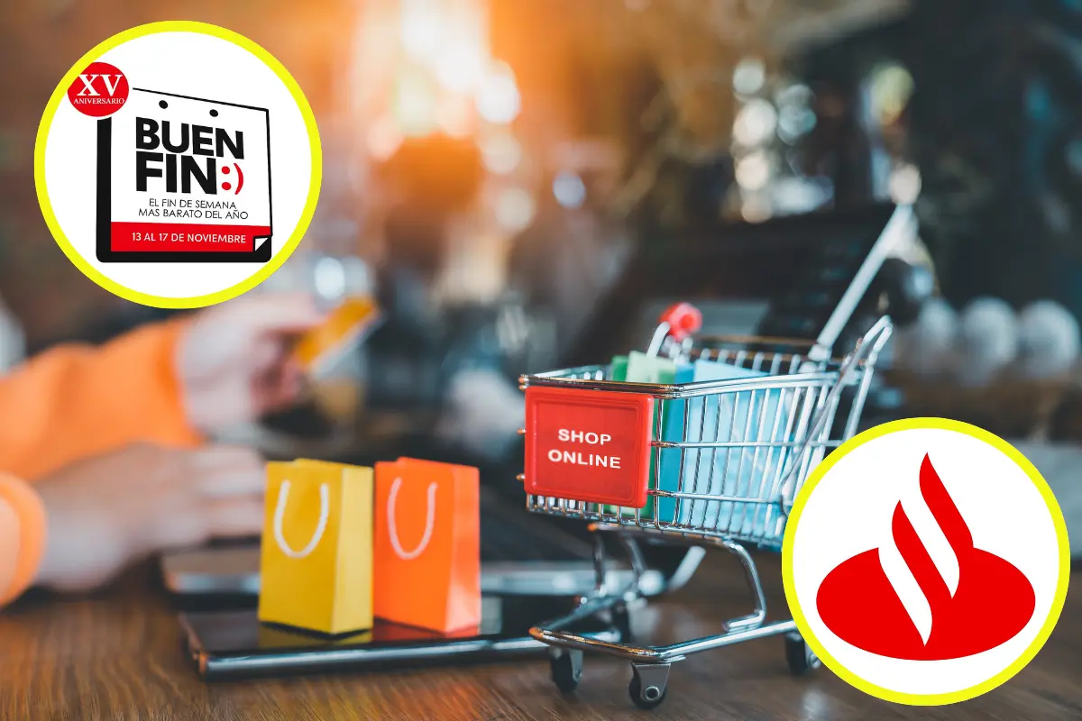 Buen Fin 2025: 3 promociones que ofrece banco Santander en tus compras. Foto: El Buen Fin| Canva | Santander