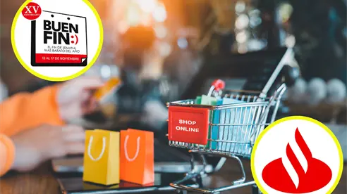 Buen Fin 2025: 3 promociones que ofrece banco Santander en tus compras Buen Fin 2025: 3 promociones que ofrece banco Santander en tus compras