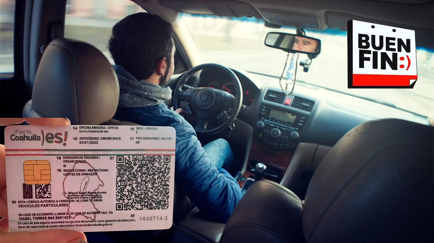 Estos son los descuentos en las licencias de conducir en Coahuila. (Fotografía: Canva | Gobierno de Coahuila)