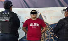 Policía de Guadalupe detiene a sujeto tras quedar atrapado en malla con púas Policía de Guadalupe detiene a sujeto tras quedar atrapado en malla con púas