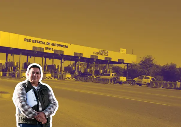 Caseta Cadereyta, este es el costo del peaje para dirigirte hacia la frontera con Estados Unidos
