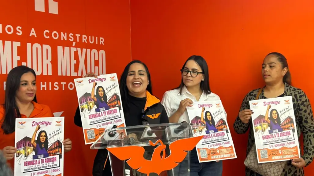 Invitan a mujeres de Durango al taller Denuncia a tu Agresor