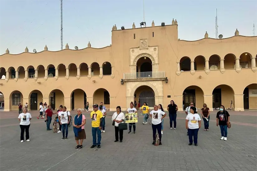 imagen recuadro Manifestación de madres buscadoras en Tamaulipas. Foto: Ramón Sánchez
