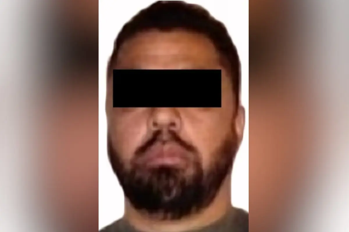 Julio César “N”. Foto: Fiscalía General de la República