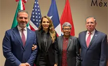 Adrián de la Garza refuerza lazos en Dallas, Texas, durante gira de trabajo Adrián de la Garza refuerza lazos en Dallas, Texas, durante gira de trabajo