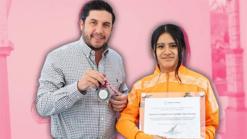 Atleta de Salinas Victoria obtiene medalla de plata en la Paralimpiada Nacional CONADE 2025