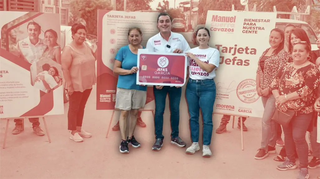 Manuel Guerra presenta la tarjeta Jefas, un apoyo directo para las madres de García