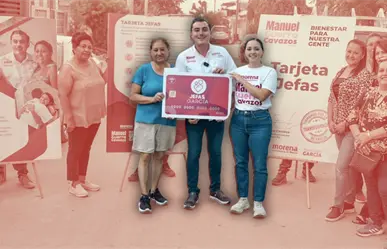 Manuel Guerra presenta la tarjeta Jefas, un apoyo directo para las madres de García