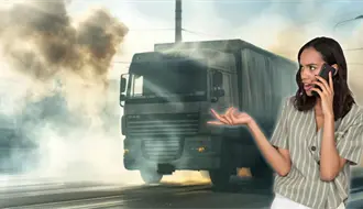 Así puedes denunciar un transporte de carga contaminante en Nuevo León
